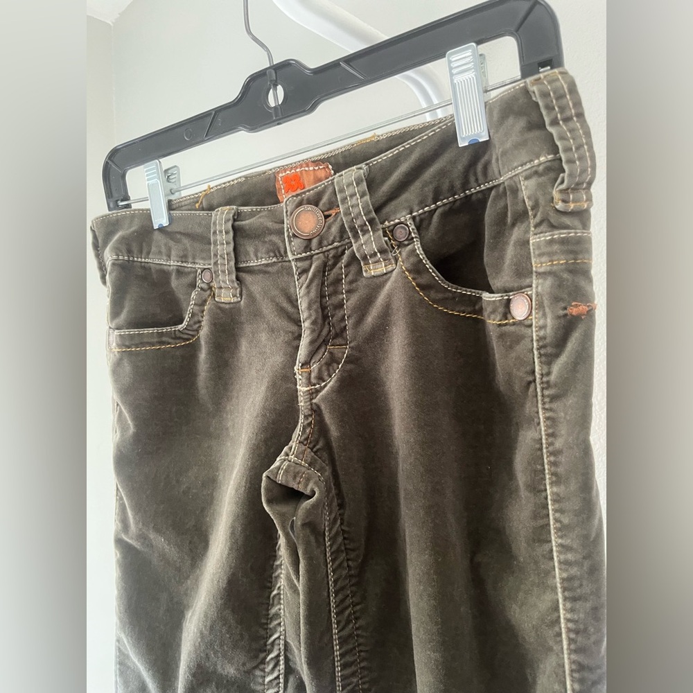 Twill twenty two velvet pants - Picture 3 of 11